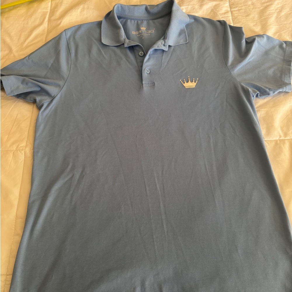 Vertigo Paris Sky Blue Polo Shirt